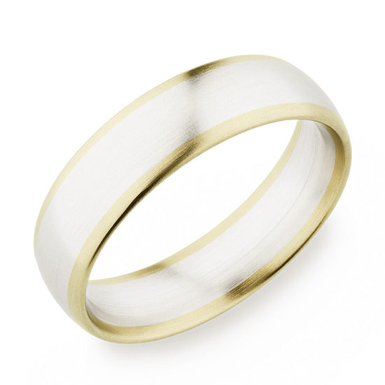 Christian Bauer Two Tone 18k Yellow Gold and 18K White Gold