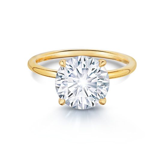 3.06 Carat Round Brilliant DE Solitaire | Marisa Perry by Douglas Elliott 3.06 Carat Round Brilliant DE Solitaire | Marisa Perry by Douglas Elliott