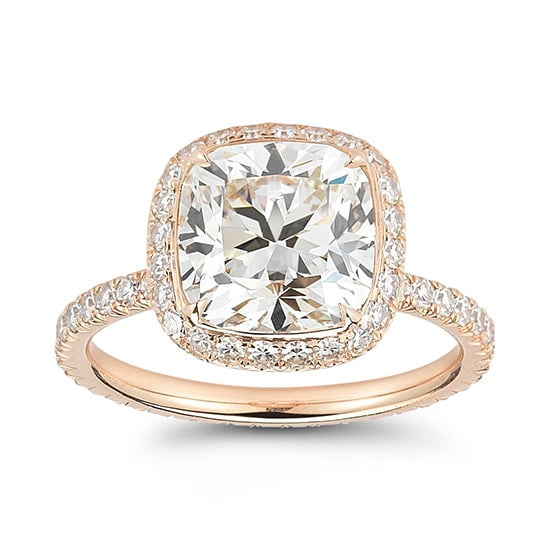 4 Carat Cushion InLove setting | Marisa Perry by Douglas Elliott