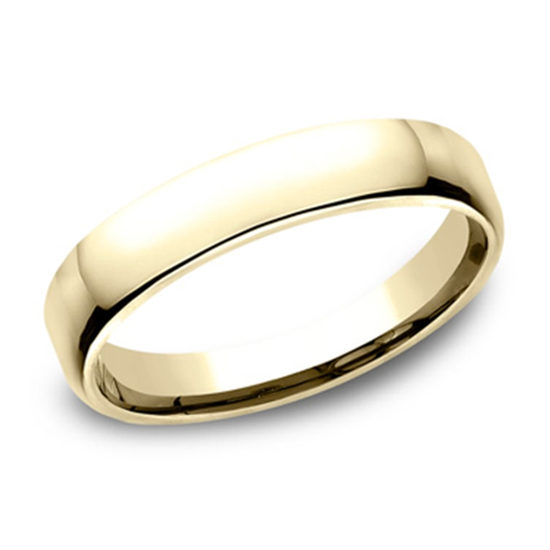 European Comfort Fit Band 14k Yellow Gold