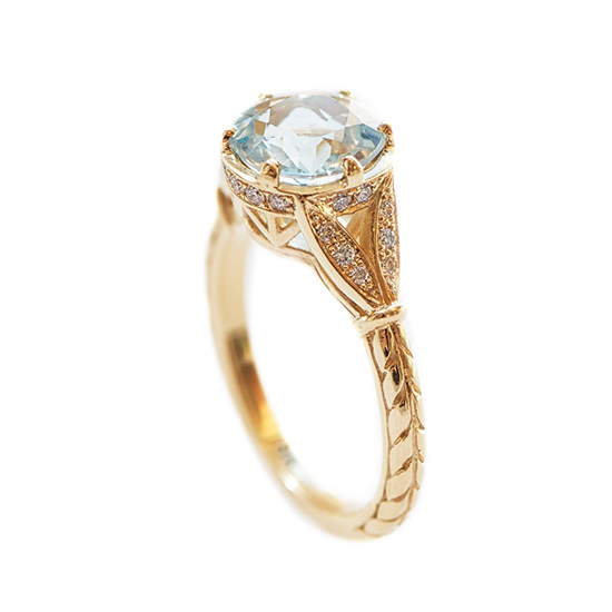 Aquamarine Ring | Marisa Perry by Douglas Elliott