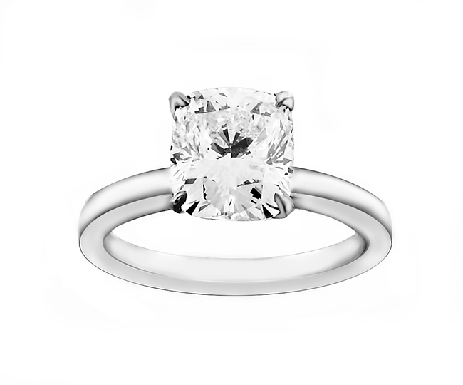 Cushion Cut Solitaire | Marisa Perry by Douglas Elliott Cushion Cut Solitaire | Marisa Perry by Douglas Elliott