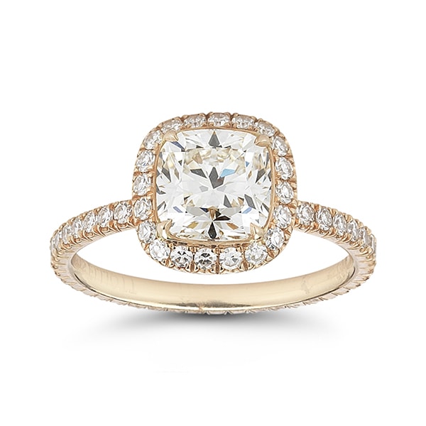 The Square Cushion InLove Setting | Marisa Perry by Douglas Elliott The Square Cushion InLove Setting | Marisa Perry by Douglas Elliott