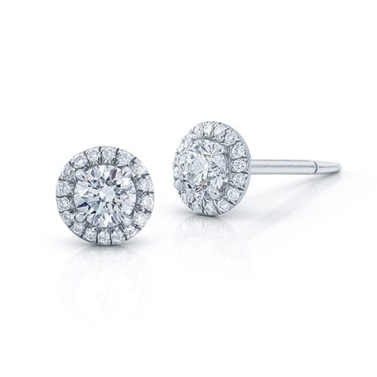 Micro Pave Diamond Studs | Marisa Perry by Douglas Elliott