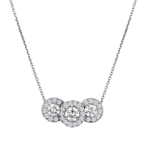 Forevermark Three Stone Pendant by Galili & Co Forevermark Three Stone Pendant by Galili & Co