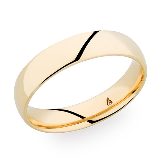 Christian Bauer High Polish Finish Band 18K Yellow Gold Christian Bauer High Polish Finish Band 18K Yellow Gold