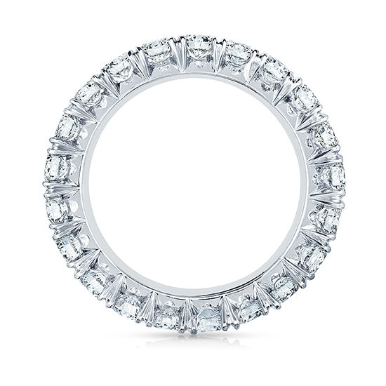 Eight Point Diamond Micro Pave Eternity Band | Marisa Perry by Douglas Elliott