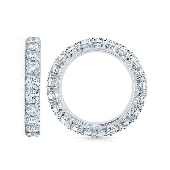 Ten Point Diamond Micro Pave Eternity Band | Marisa Perry by Douglas Elliott