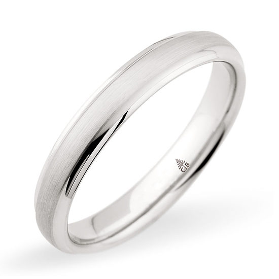 Christian Bauer Brushed Finish Band Platinum