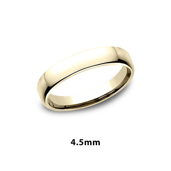 European Comfort Fit Band 18k Yellow Gold