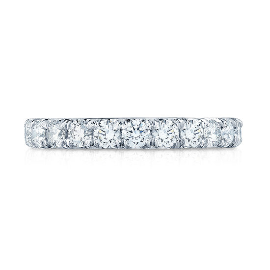 Eight Point Diamond Micro Pave Eternity Band | Marisa Perry by Douglas Elliott