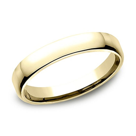 European Comfort Fit Band 18k Yellow Gold