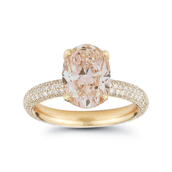 Morganite Victoria Rose Setting 18K Rose Gold | Marisa Perry by Douglas Elliott