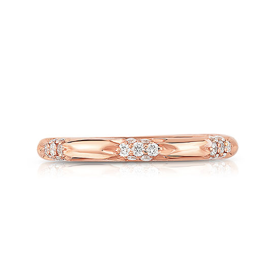 The Nesi Band 18k Rose Gold | Marisa Perry by Douglas Elliott