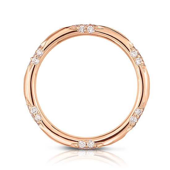 The Nesi Band 18k Rose Gold | Marisa Perry by Douglas Elliott