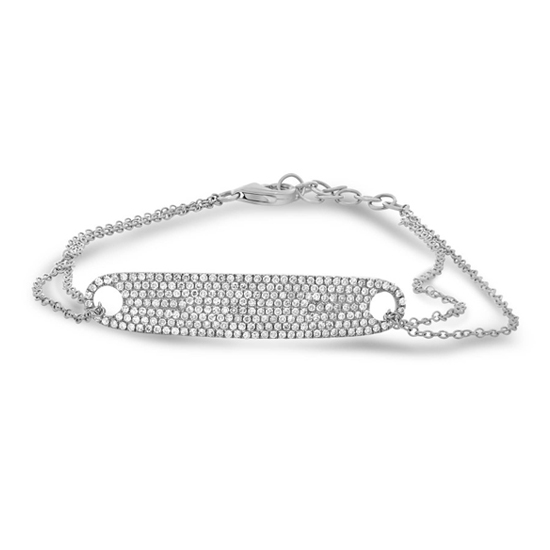 Diamond Tag Bracelet Diamond Tag Bracelet