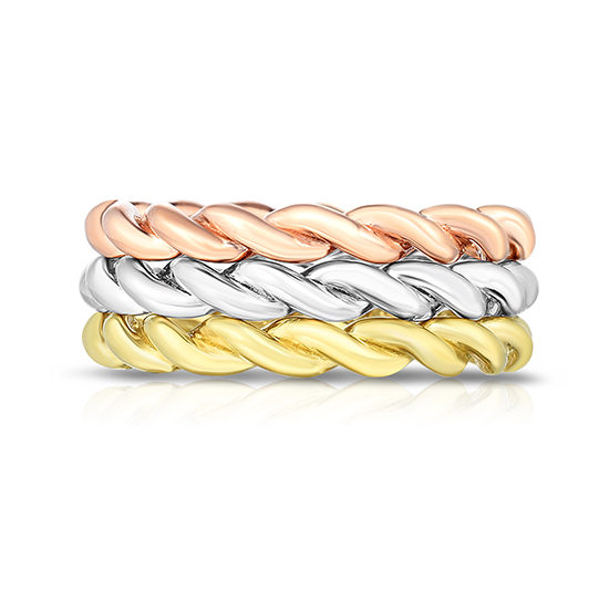 The Dragon Twist Wedding Bands | Marisa Perry by Douglas Elliott