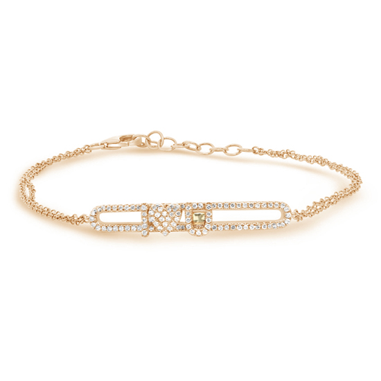 Sliding I Love You Diamond Bracelet Sliding I Love You Diamond Bracelet
