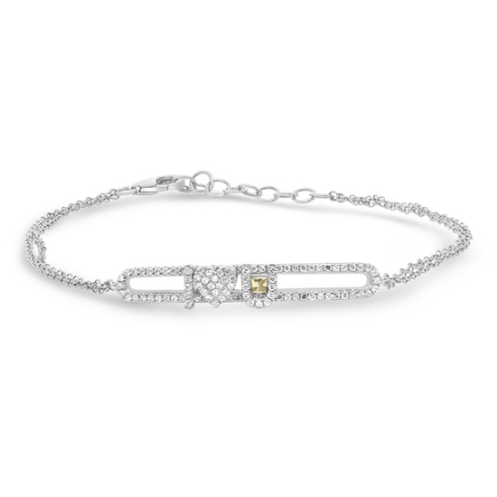 Sliding I Love You Diamond Bracelet Sliding I Love You Diamond Bracelet