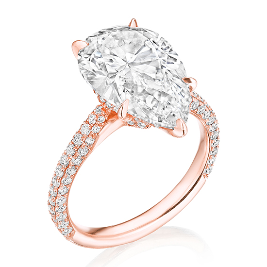 The Mila Setting 18K Rose Gold | Marisa Perry by Douglas Elliott