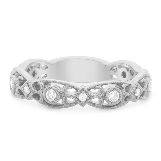 Parisian Filigree Diamond Band Parisian Filigree Diamond Band