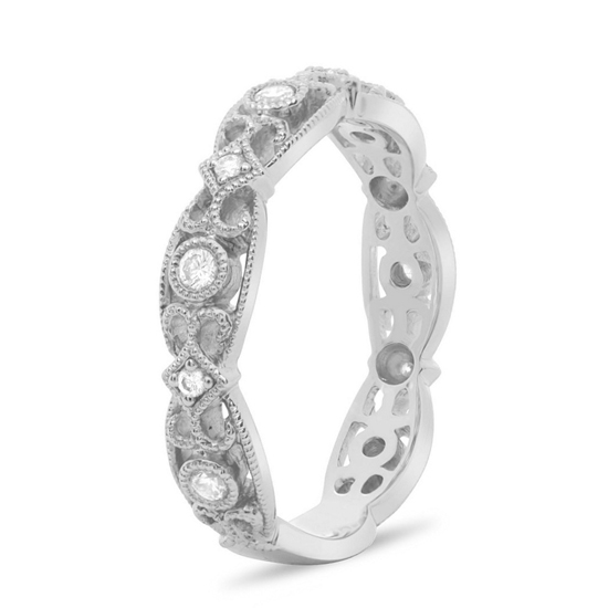 Parisian Filigree Diamond Band Parisian Filigree Diamond Band