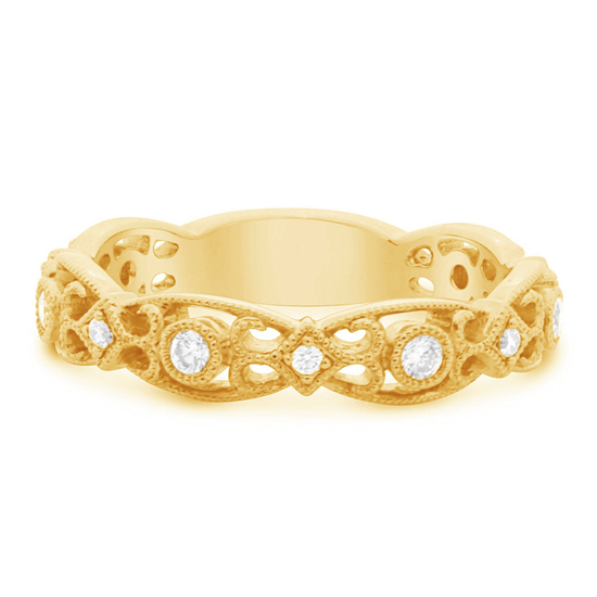Parisian Filigree Diamond Band Parisian Filigree Diamond Band