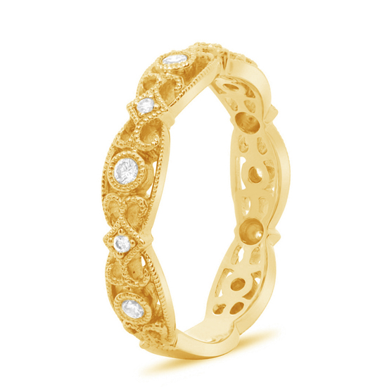 Parisian Filigree Diamond Band Parisian Filigree Diamond Band