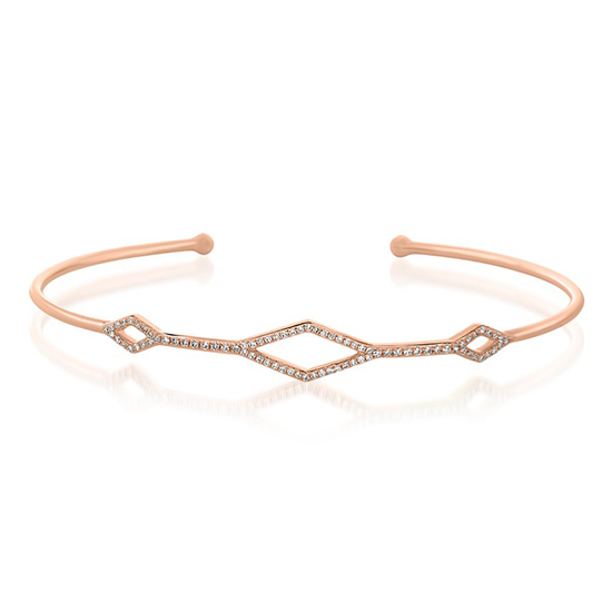 Triple Kite Diamond Bangle Triple Kite Diamond Bangle