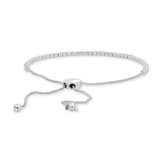 White Diamond Bolo Tennis Bracelet 14k White Gold White Diamond Bolo Tennis Bracelet 14k White Gold