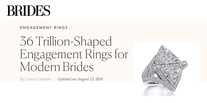 36 Trillion-Shaped Engagement Rings for Modern Brides