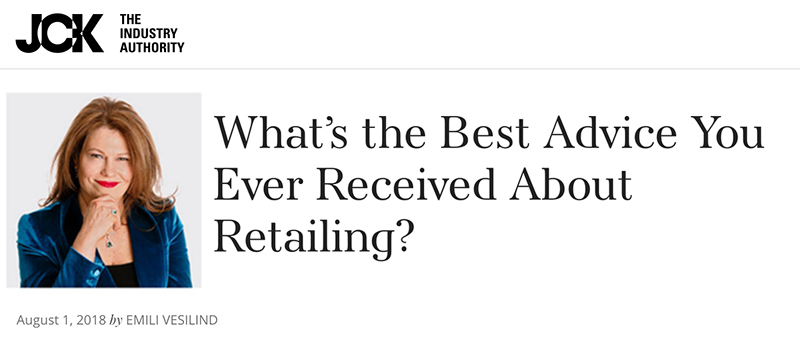 What’s the Best Advice You Ever Received About Retailing?