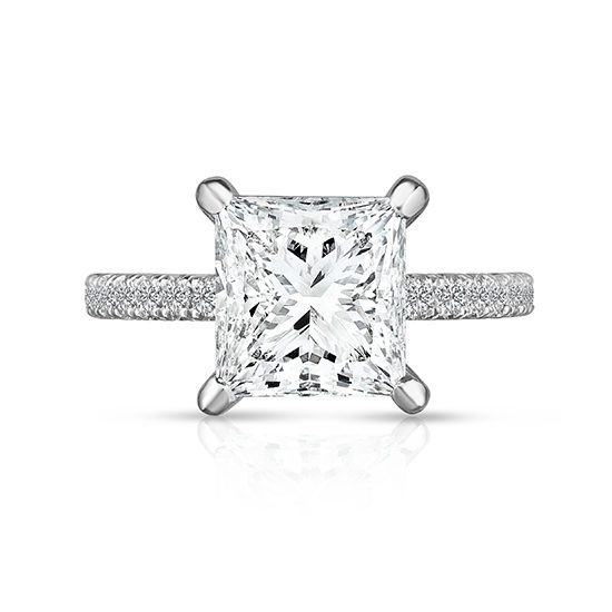 2 Carat Princess Cut DE Diamond Solitaire | Marisa Perry by Douglas Elliott