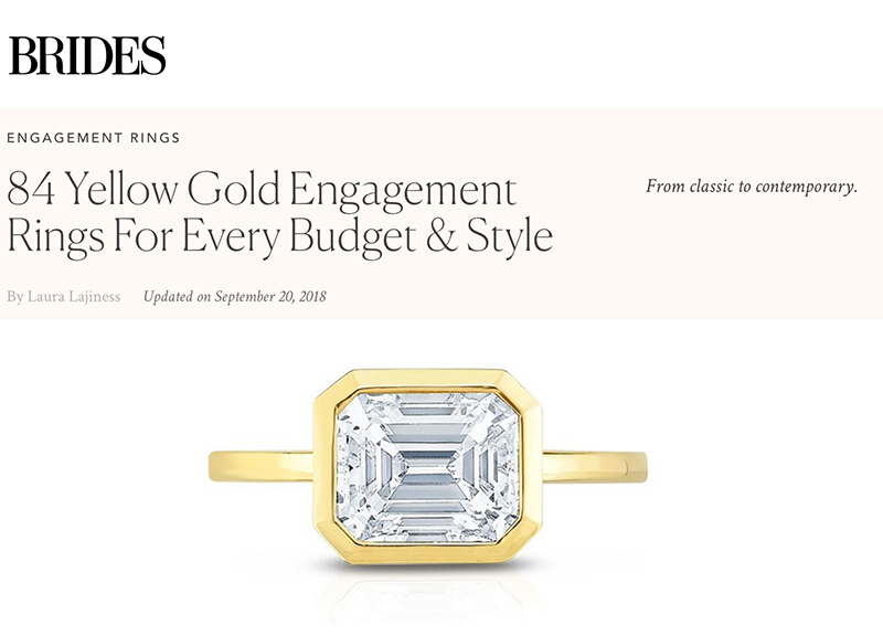 84 Yellow Gold Engagement Rings For Every Budget & Style