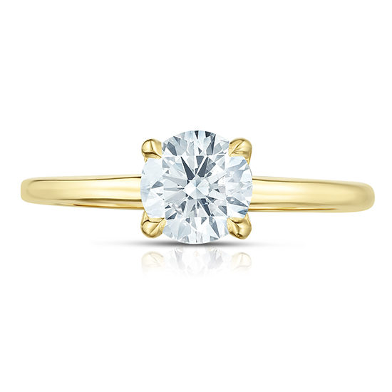 0.71 Carat Round Brilliant Cut DE Solitaire | Marisa Perry by Douglas Elliott