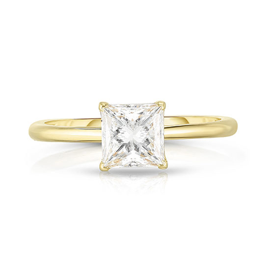 The 1.02 Carat Princess Cut DE Solitaire | Marisa Perry by Douglas Elliott