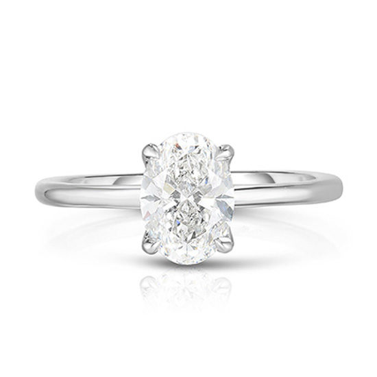 The 1.03 Carat Oval Cut DE Solitaire | Marisa Perry by Douglas Elliott