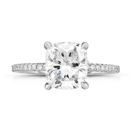 The 2.02 Carat Cushion Cut DE Diamond Solitaire | Marisa Perry by Douglas Elliott The 2.02 Carat Cushion Cut DE Diamond Solitaire | Marisa Perry by Douglas Elliott
