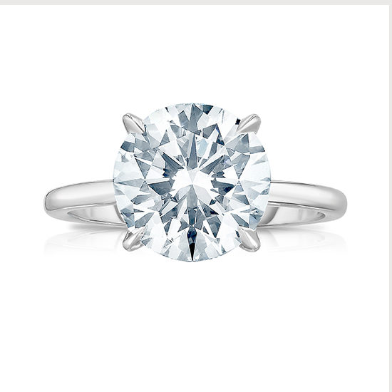 3.12 Carat Round Brilliant Cut DE Solitaire | Marisa Perry by Douglas Elliott