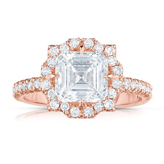 The Asscher Cut Diamond Casablanca Setting | Marisa Perry by Douglas ...