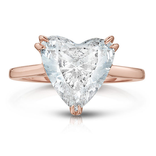 The Royal Setting with a Heart Shape Diamond | Marisa Perry by Douglas Elliott