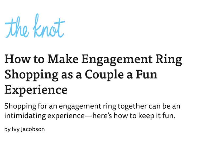 How to Make Engagement Ring Shopping as a Couple a Fun Experience