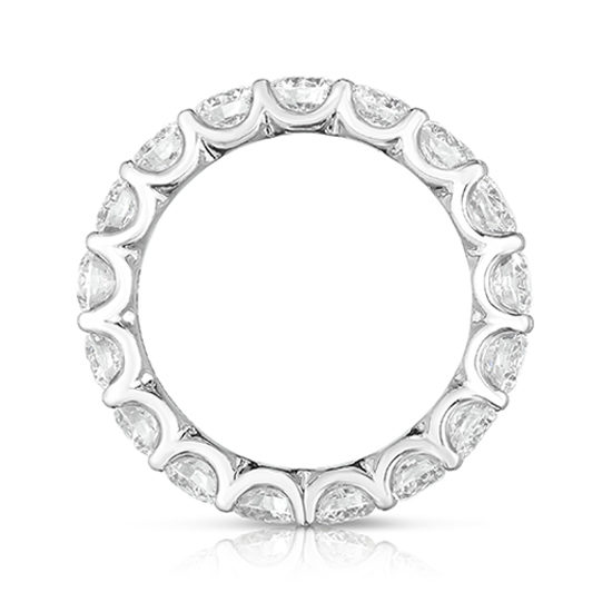 Marisa Perry Round Brilliant Cut Diamond Eternity Band | Marisa Perry by Douglas Elliott