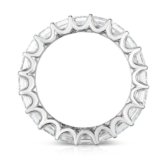 Marisa Perry Asscher Cut Diamond Eternity Band | Marisa Perry by Douglas Elliott