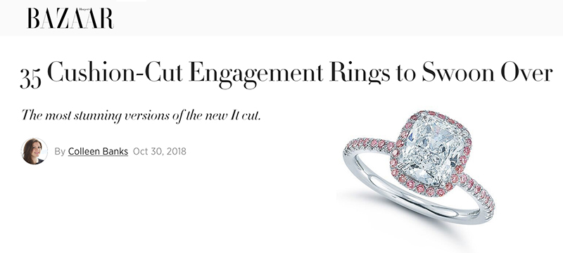 35 Cushion-Cut Engagement Rings to Swoon Over