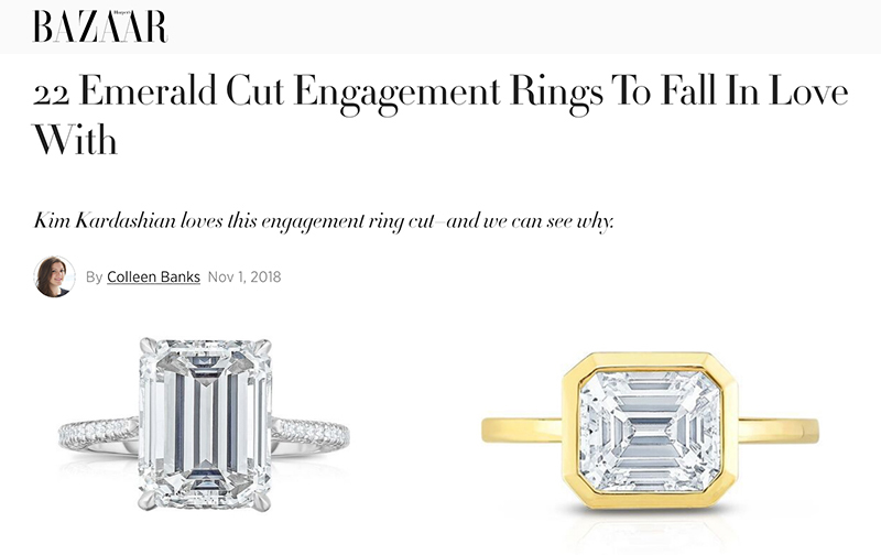 22 Emerald Cut Engagement Rings To Fall In Love With