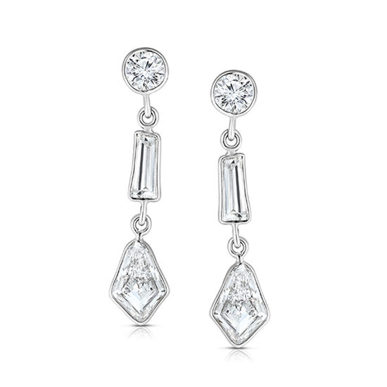 Kite Cut Diamond Dangle Earrings | Marisa Perry Light Drop Earrings