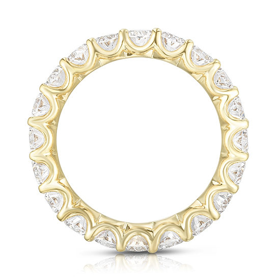 Marisa Perry Oval Cut Diamond Eternity Band 18k Yellow Gold | Marisa Perry by Douglas Elliott