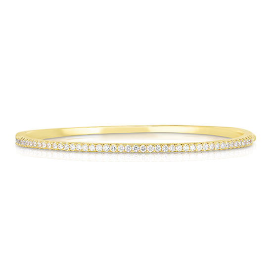 Diamond Bangle 18k Yellow Gold