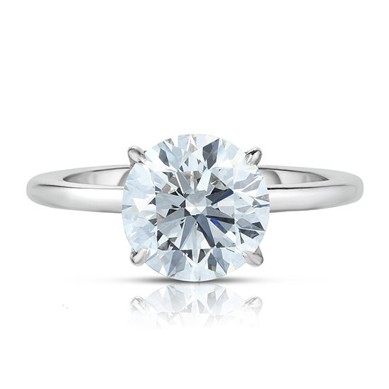 1.56 Carat Round Brilliant Cut DE Solitaire Platinum | Marisa Perry by Douglas Elliott